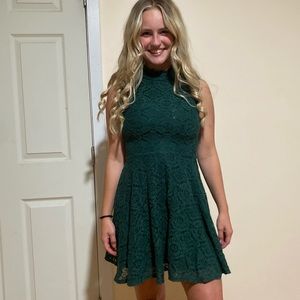 Green dress